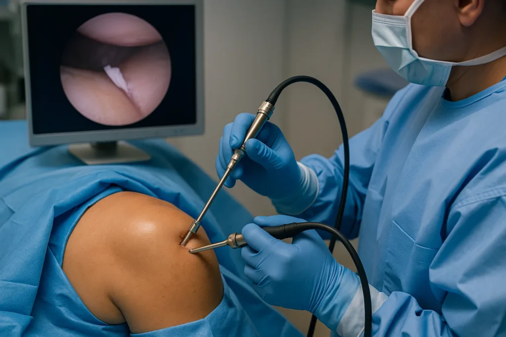 Artroszkópos vállízületi műtétek